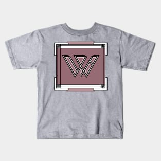 Art Deco W Kids T-Shirt